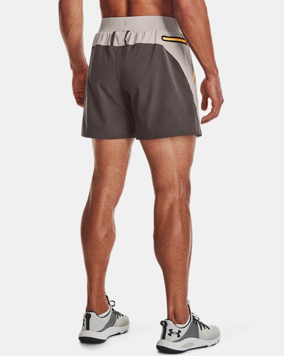 Men's UA Terrain Woven Shorts, Gray, pdpMainDesktop image number 1